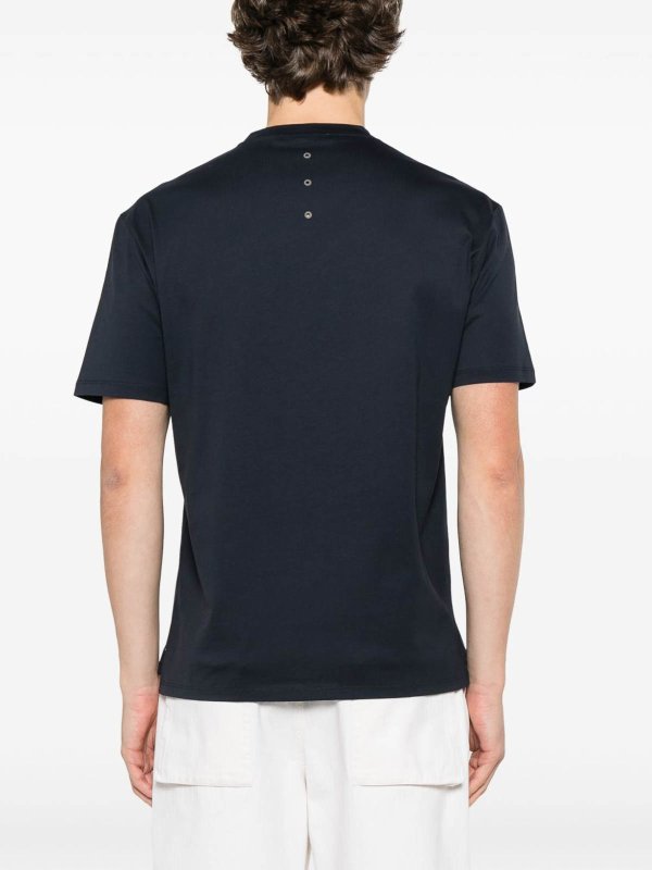 T-shirt di cotone con logo Replica 
online: PREMIATA