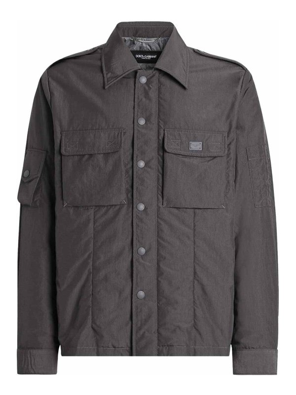 DOLCE & GABBANA: Vestes casuals - Veste Casual - Gris