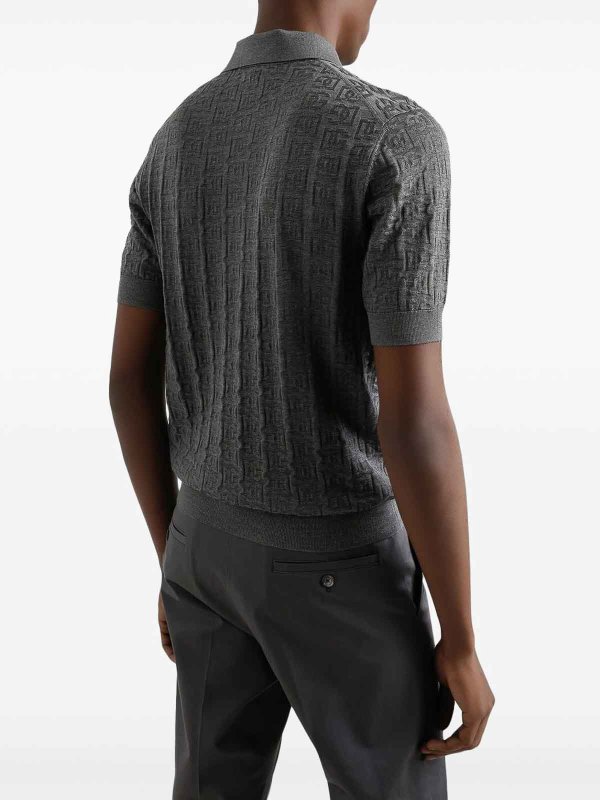 Poloshirt - Grau shop online: DOLCE & GABBANA