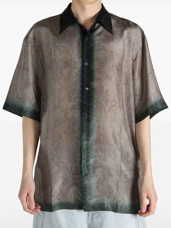 Silk Shirt With Shaded Effect shop online: DRIES VAN NOTEN