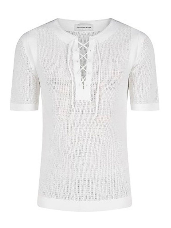 DRIES VAN NOTEN: T-shirts - T-Shirt - Blanc