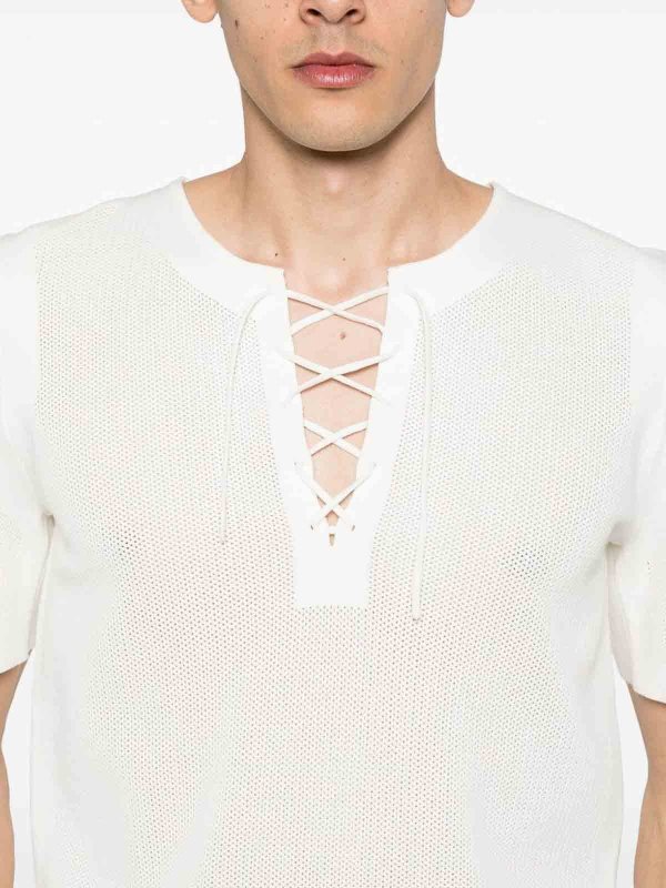 The Best Shops DRIES VAN NOTEN: T-shirts - T-Shirt - Blanc