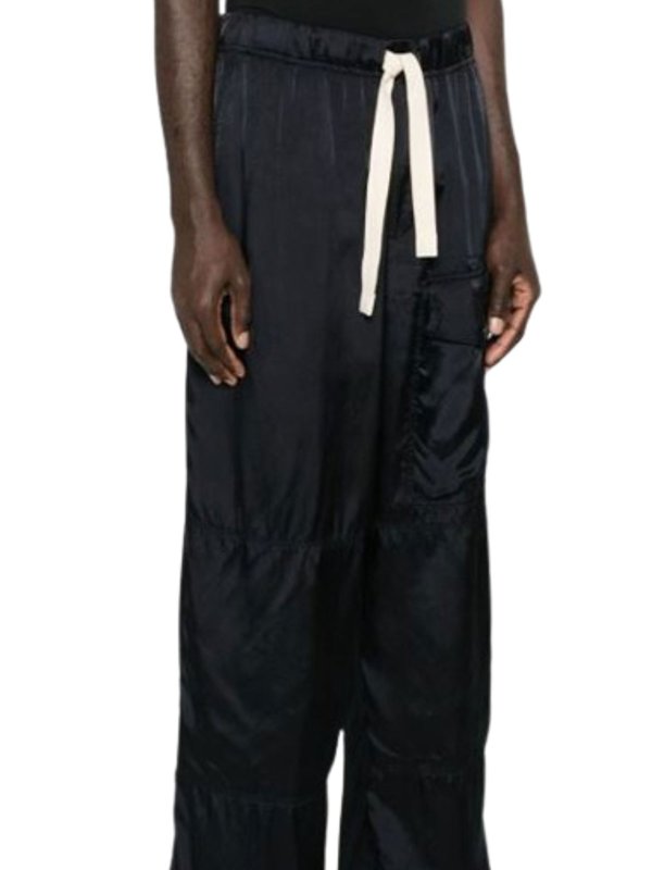 DRIES VAN NOTEN: casual trousers online - Trousers In Cotton