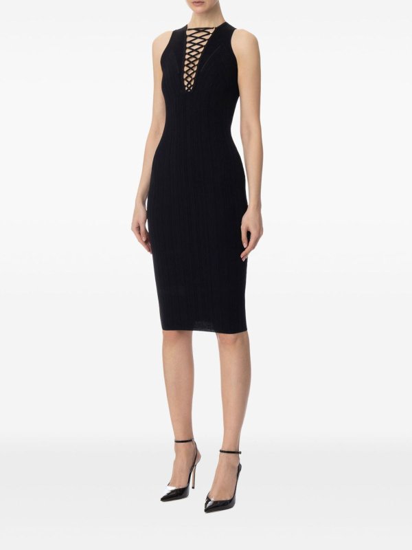Vestido Midi - Negro shop online: ELISABETTA FRANCHI