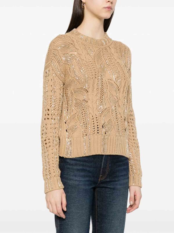 ERMANNO SCERVINO: crew necks online - Crystal Sweater