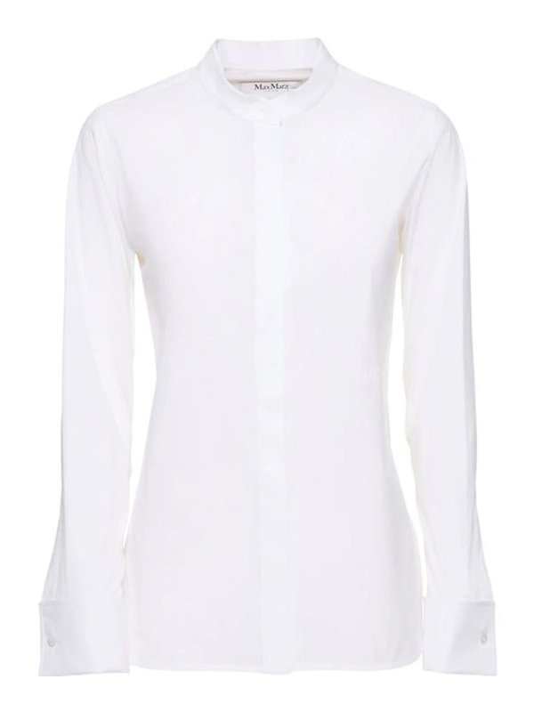 Max Mara: Hemden - Hemd - Weiß