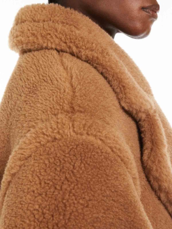 Max Mara buy online Abrigo De Piel - Camel
