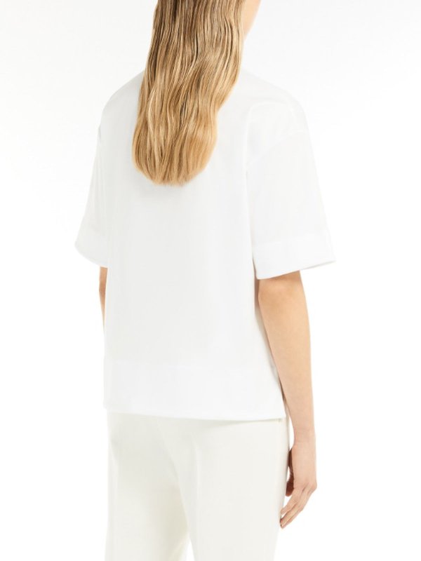 Oversize  Cotton T-Shirt shop online: Max Mara