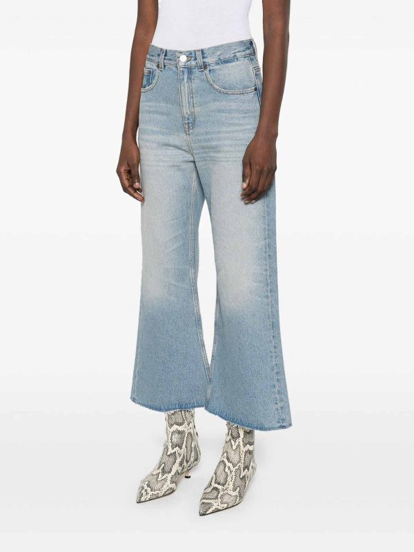 Jeans Boot-Cut - Azul shop online: VICTORIA BECKHAM
