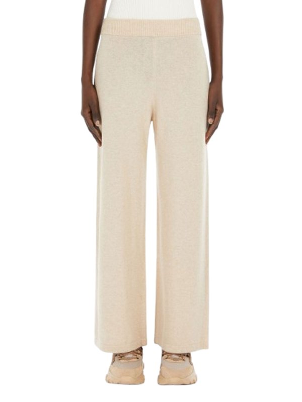 WEEKEND MAX MARA: casual trousers online - Wide Knit Tennis Trousers