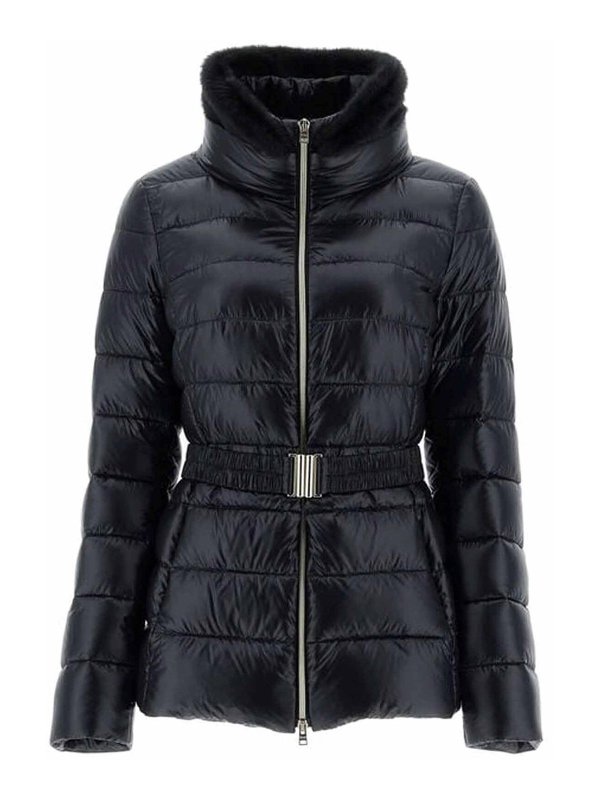 HERNO: Pelz und Shearling - Pelz - Schwarz