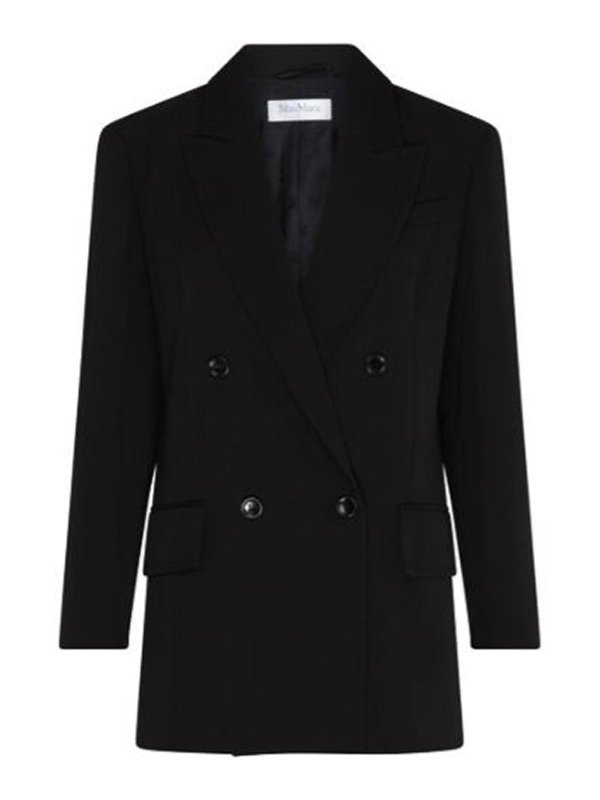 Max Mara: カジュアルジャケット - カジュアルジャケット - 黒