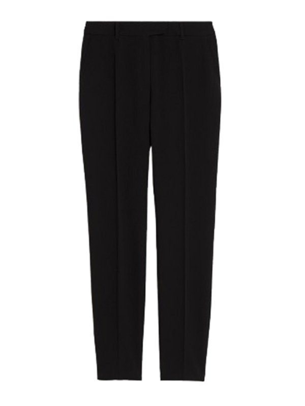 MAX MARA STUDIO: Casual Hosen - Casual Hose - Schwarz