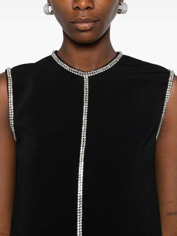 SPORTMAX: ニーレングスドレス online - 膝丈ドレス - 黒