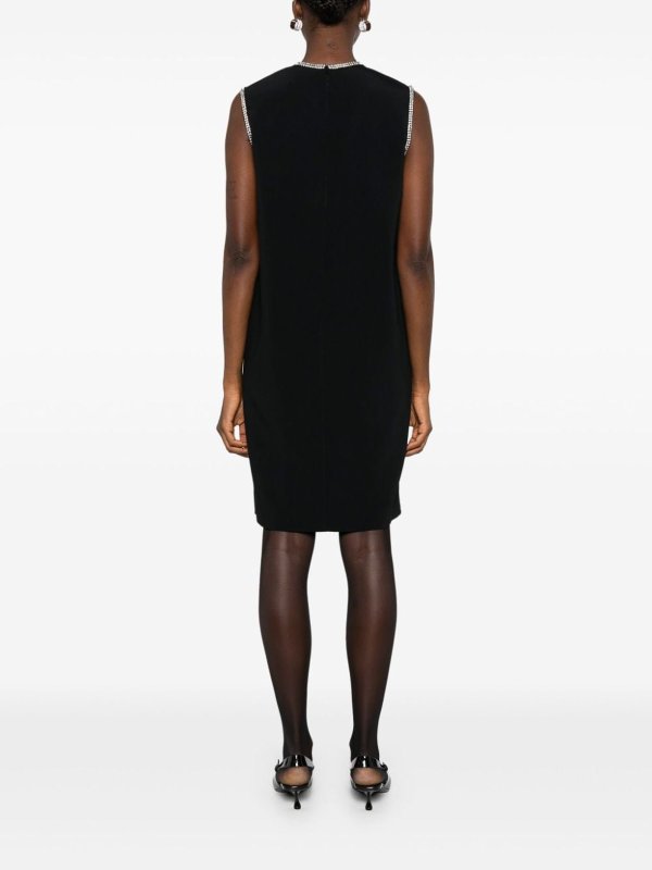 膝丈ドレス - 黒 shop online: SPORTMAX