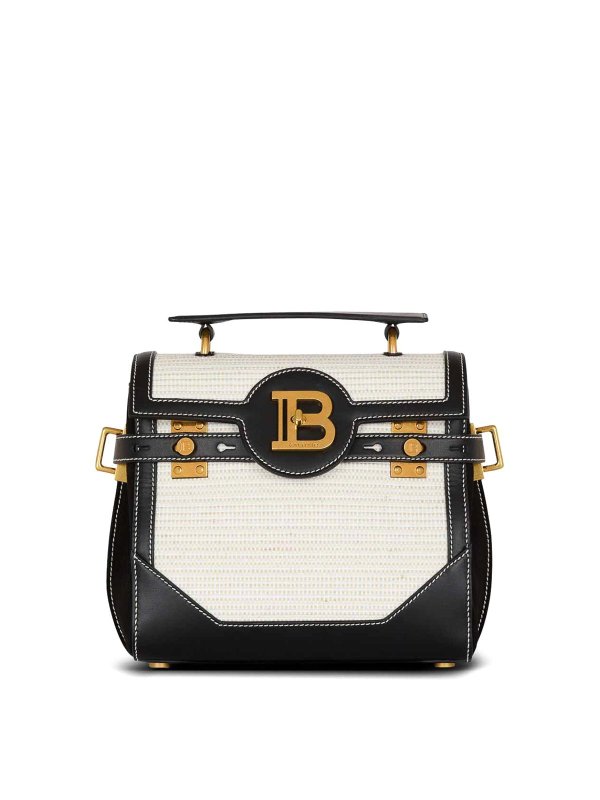 Balmain: cross body bags - B-Buzz Tote Bag 23