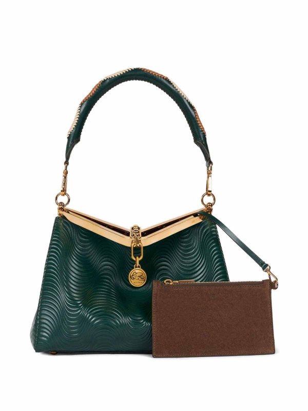 The Best Shops ETRO: Medium Vela Bag With Wavy Pattern