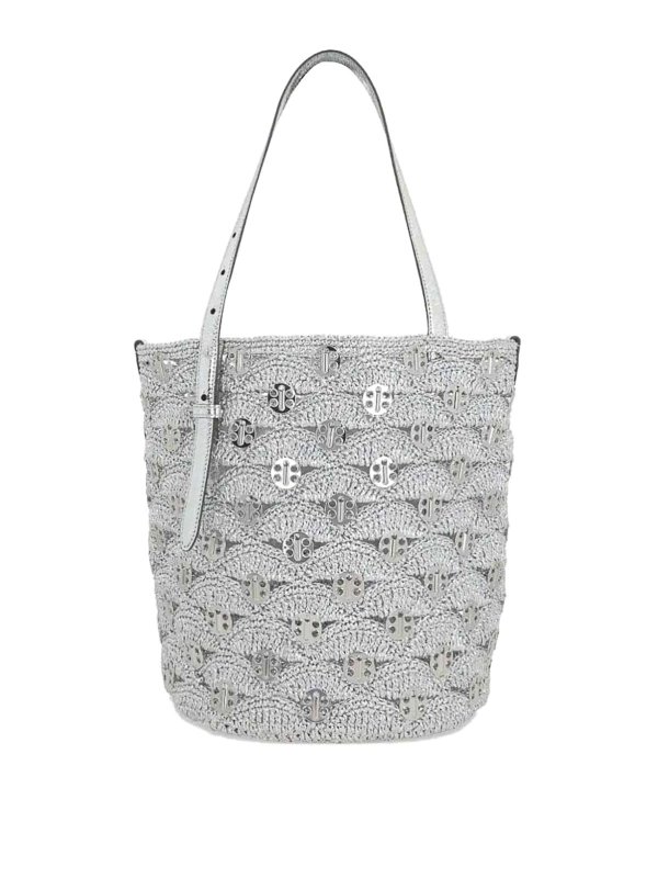RABANNE: cross body bags - Crochet Tote Bag