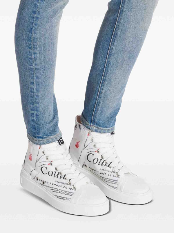 The Best Shops Balmain: trainers - B-Court High Top Sneakers