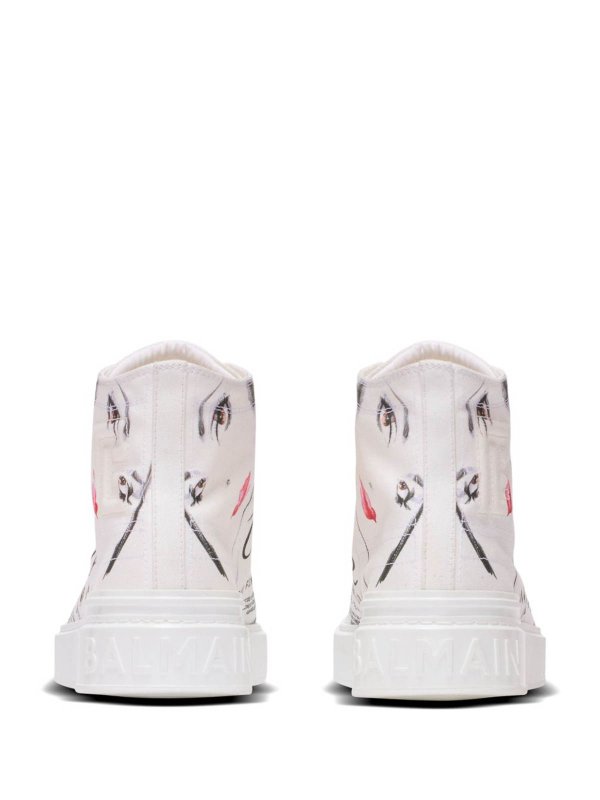 Balmain buy online B-Court High Top Sneakers