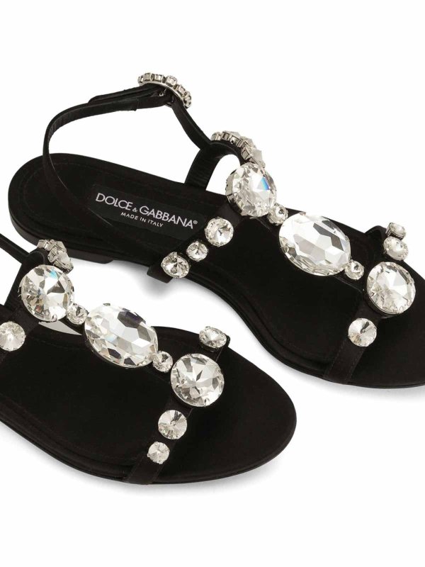 Sandales - Noir shop online: DOLCE & GABBANA