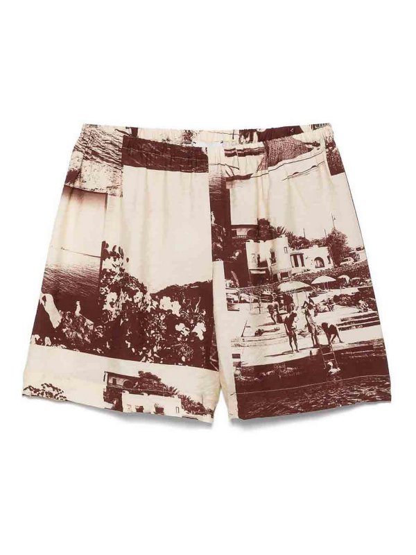ALYSI: Hosen Shorts - Shorts - Braun