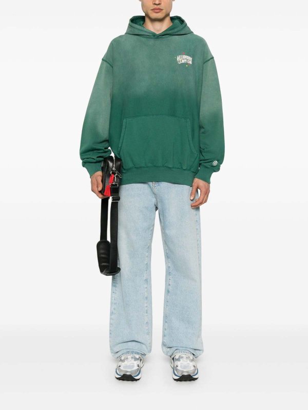 スウェットシャツ/セーター - 緑 shop online: BILLIONAIRE