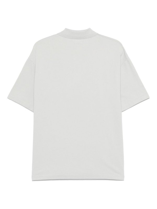 C.P. COMPANY: polo shirts online - Logo Cotton Polo Shirt