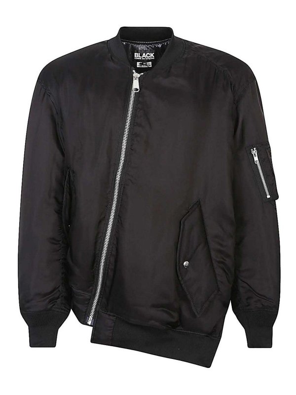 COMME DES GARCONS: bombers - Asymmetric Bomber Jacket