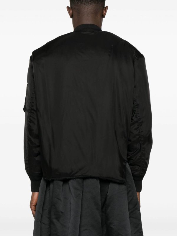 Asymmetric Bomber Jacket shop online: COMME DES GARCONS