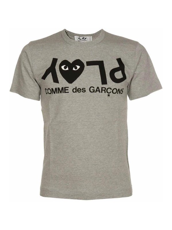 COMME DES GARCONS: t-shirts - Logo Cotton T-Shirt