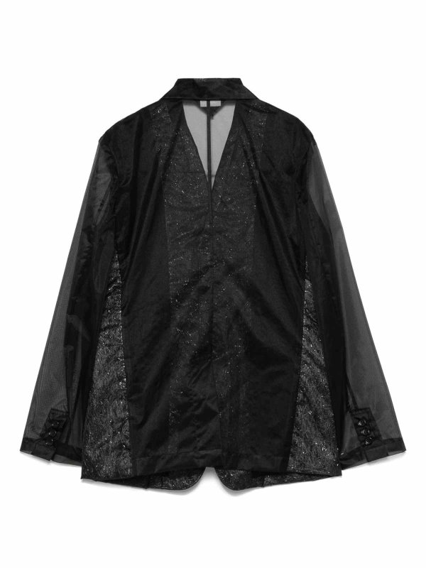 COMME DES GARCONS: giacche blazer online - Giacca blazer di chiffon