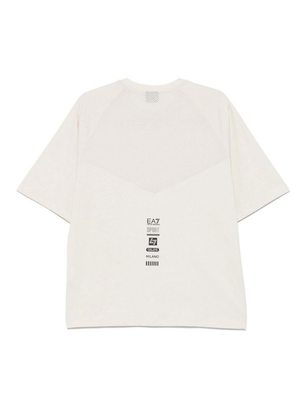 EA7 Emporio Armani: t-shirt online - T-shirt in cotone logo