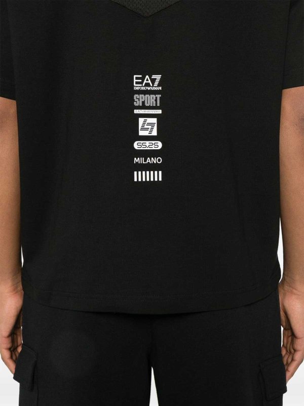 The Best Shops EA7 Emporio Armani: t-shirt - T-shirt logo