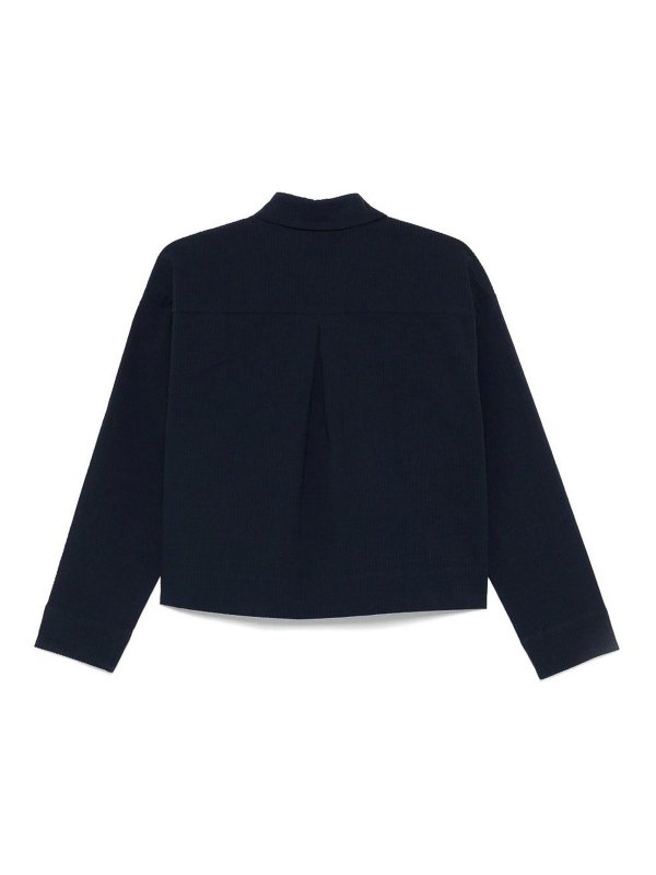 EA7 Emporio Armani: shirts online - Striped Cotton Shirt