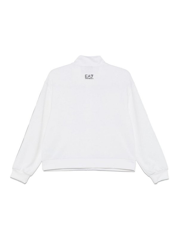 EA7 Emporio Armani: Sweatshirts & Sweaters online - Logo Zipped Sweatshirt