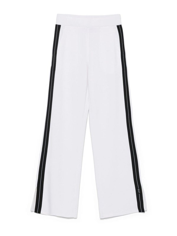 EA7 Emporio Armani: Trousers Shorts - Stripe-Trim Track Pants