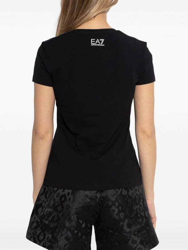 The Best Shops EA7 Emporio Armani: T-shirts - T-Shirt - Schwarz
