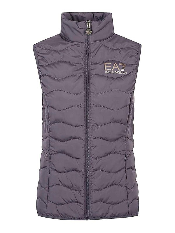 EA7 Emporio Armani: padded jackets - Logo Down Vest