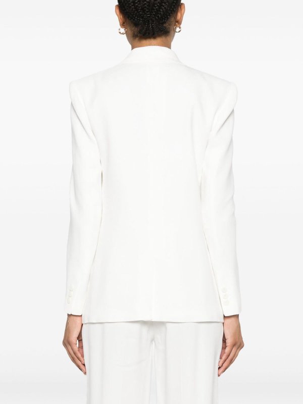 ELISABETTA FRANCHI: Vestes casuals online - Veste Casual - Blanc