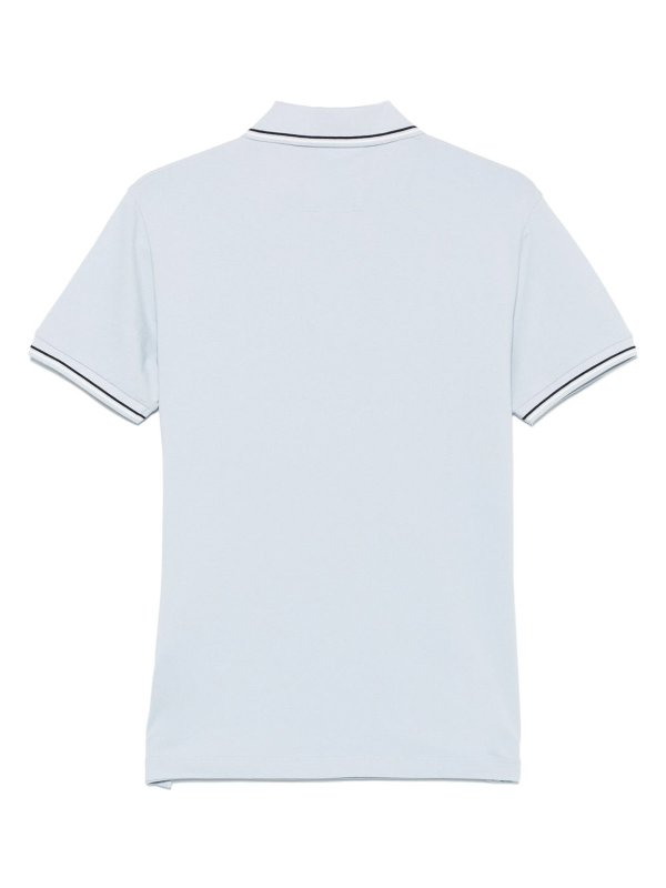 EMPORIO ARMANI: polo shirts online - Logo Cotton Polo Shirt