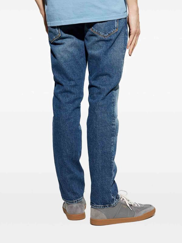 EMPORIO ARMANI: bootcut jeans online - Denim Cotton Jeans