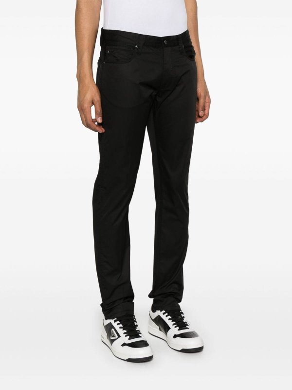 EMPORIO ARMANI: bootcut jeans online - Denim Cotton Jeans
