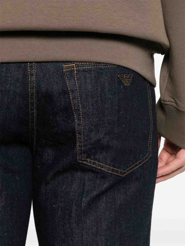 The Best Shops EMPORIO ARMANI: bootcut jeans - Denim Cotton Jeans