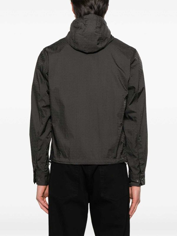 EMPORIO ARMANI: casual jackets online - Nylon Hooded Jacket