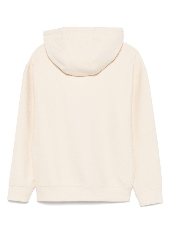 EMPORIO ARMANI: Sweatshirts & Sweaters online - Allover Logo Hoodie