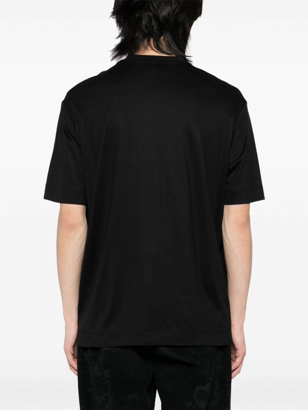 EMPORIO ARMANI: T-shirts online - T-Shirt - Noir
