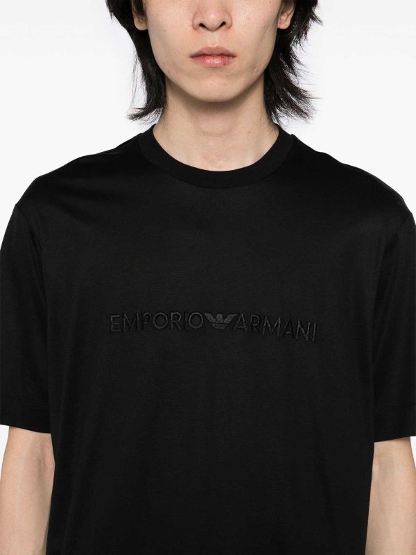 The Best Shops EMPORIO ARMANI: T-shirts - T-Shirt - Noir