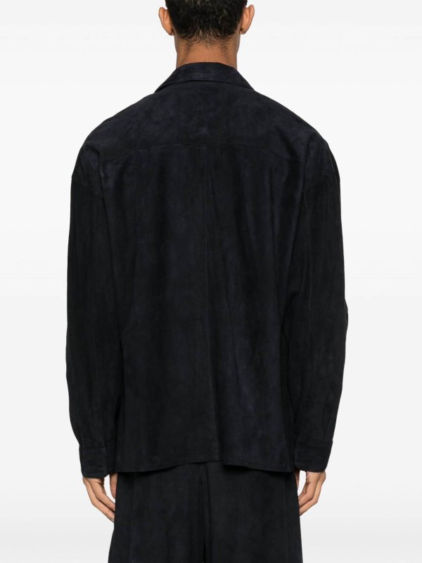 The Best Shops EMPORIO ARMANI: camicie - Camicia in pelle