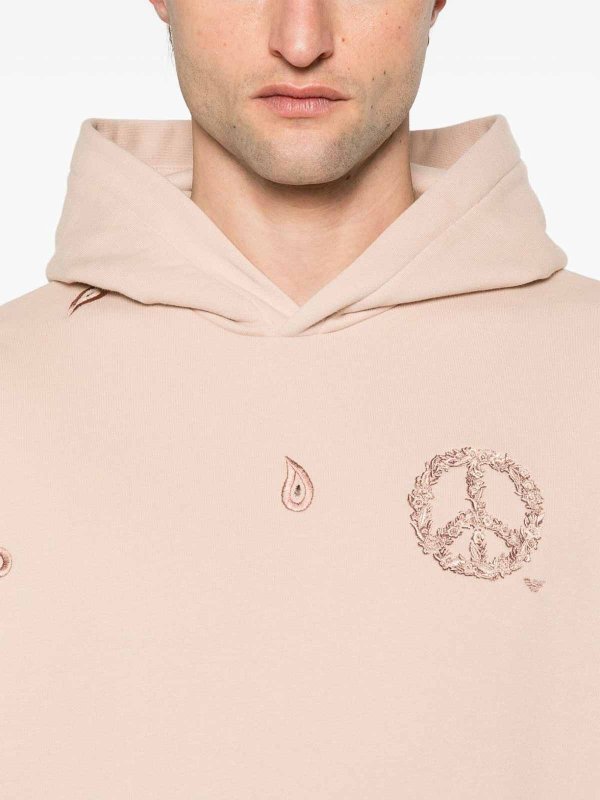 EMPORIO ARMANI buy online Logo Organic Cotton Hoodie